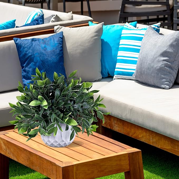 Winlyn 3 Pcs Faux Potted Plants Set - Image 9