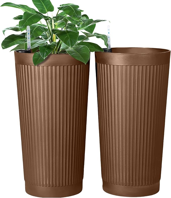 FENCY 2Pack 24IN Self Watering Planter by FENCY