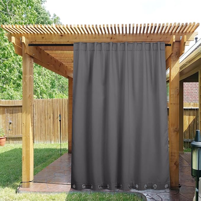 NICETOWN 2 Panels Weighted Blackout Curtains - Image 2