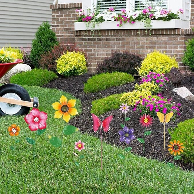 hogardeck Garden Decor for Outside, Yard Art Garden Decorations for Outdoor - Image 7