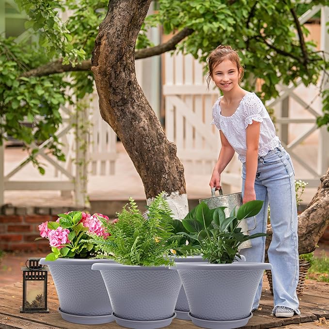 Quarut 12 Inch Large Planter Pot - Image 7