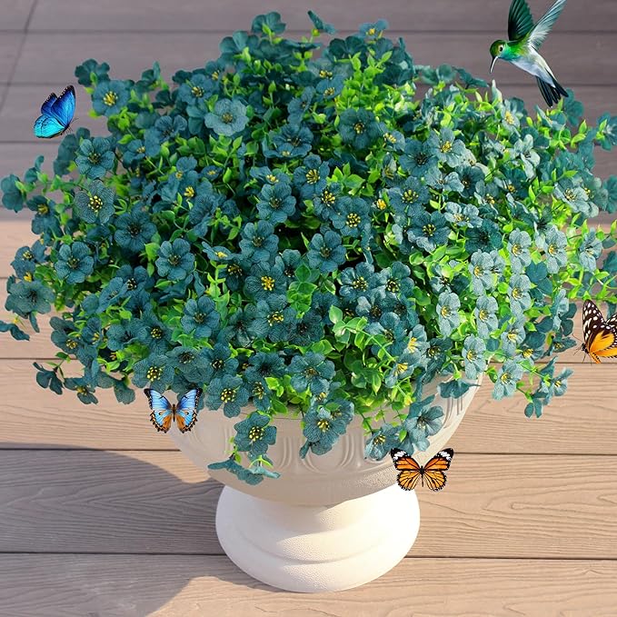 JAKY-Global Faux Artificial Plants Outdoor Flowers Spring Summer Decoration 16 by JAKY-Global
