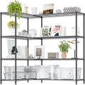 IZEUK Linked Storage Racks, DIY Adjustable Heavy Duty Metal Shelving Unit by IZEUK