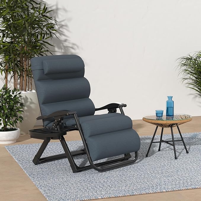 Best Choice Products Oversized Zero Gravity Chair, Folding Outdoor Patio - Image 2