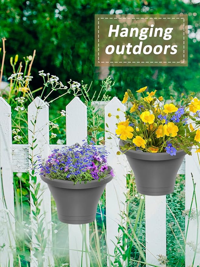 MADHOLLY 6Pcs Vertical Hanging Planters - Image 2