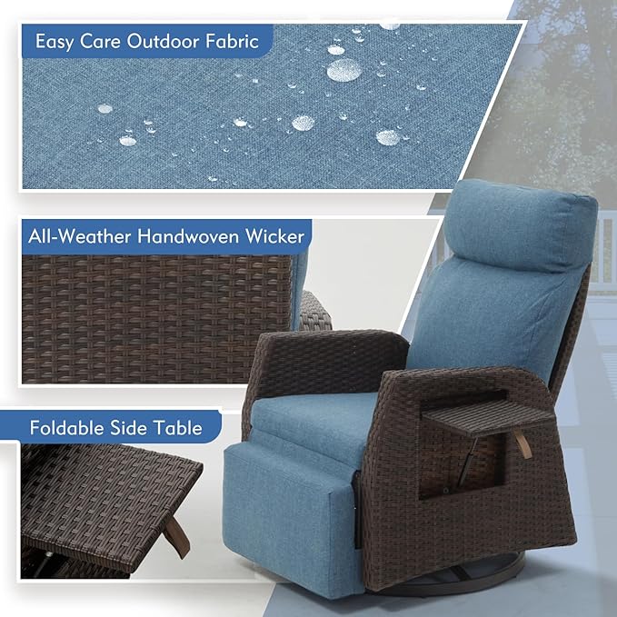 Adjustable Outdoor Recliner Chair - Image 6