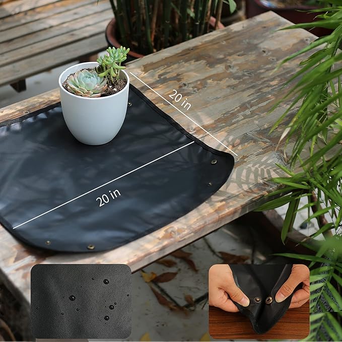 5Pcs Succulent Tools, Mini Garden Tools, Plant Potting Mat as Plant Accessories - Image 6
