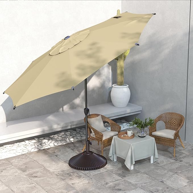 Abba Patio 9FT Lyon Outdoor Patio Umbrella Outdoor Table Umbrella - Image 2