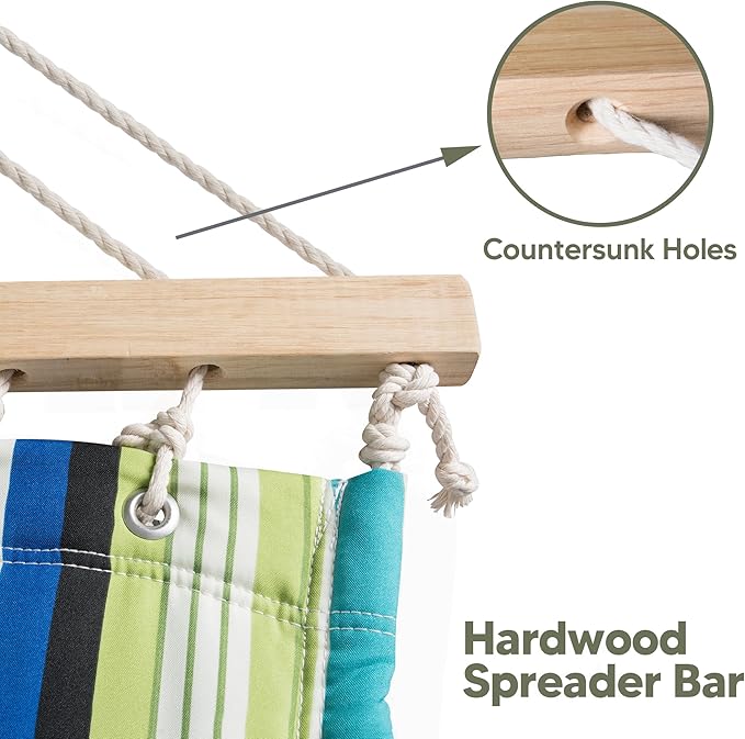 SUNCREAT 2 Person Hammocks for Trees, Lightweight Hammock for Outdoor - Image 5