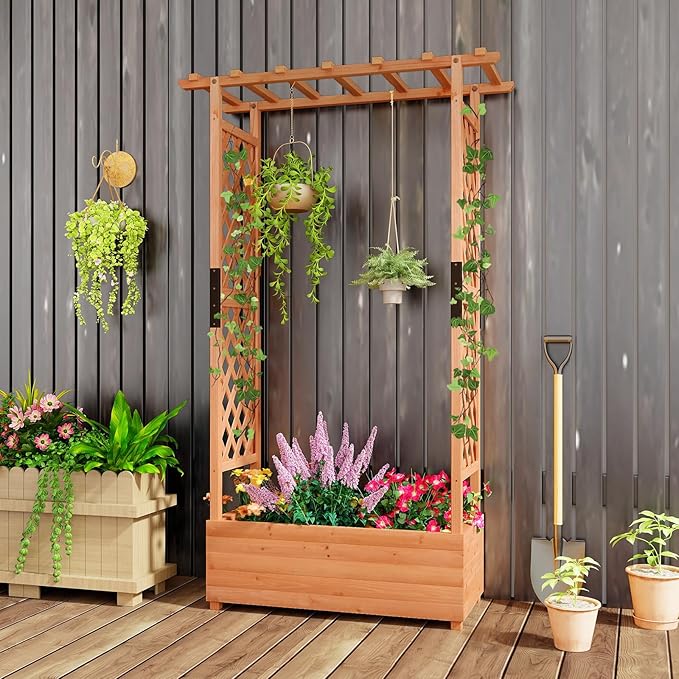 Giantex 2 Pcs Raised Garden Bed - Image 2