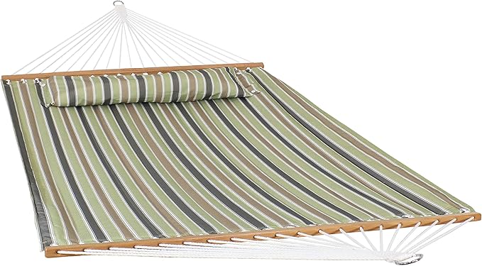 Sunnydaze Quilted Outdoor Hammock - Image 10