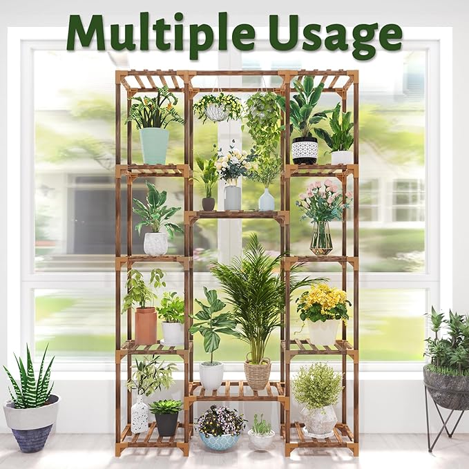 Uneedem Tall Indoor Outdoor Plant Stand - Image 5