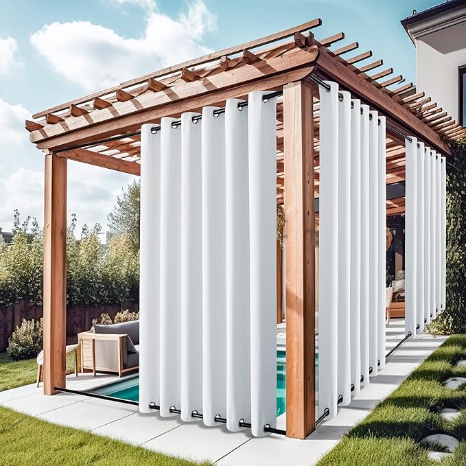 NICETOWN Privacy Outdoor Curtains - Image 2