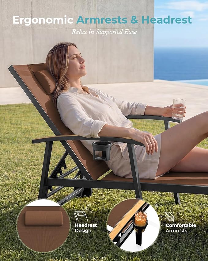 Ciokea Outdoor Lounge Chair - Image 3