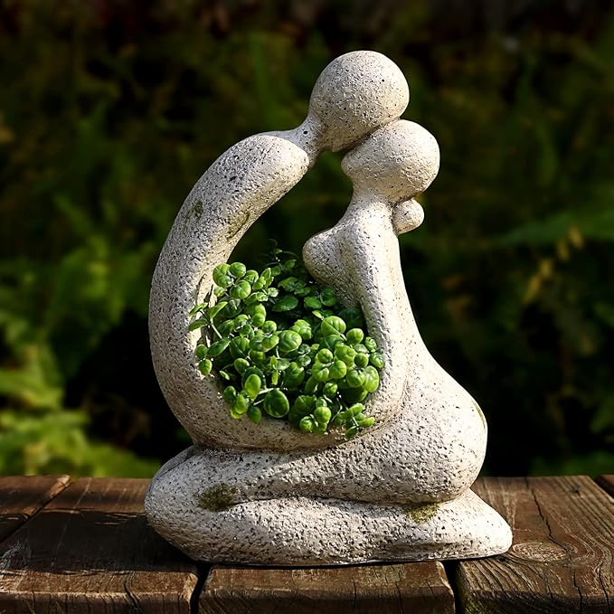 Unique Planters for Indoor Outdoor Plants Head Face Planter Pot Large Succulent - Image 3