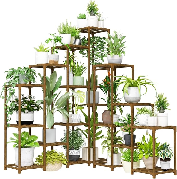 BamWorld Tall Plant Shelf Stand by Bamworld