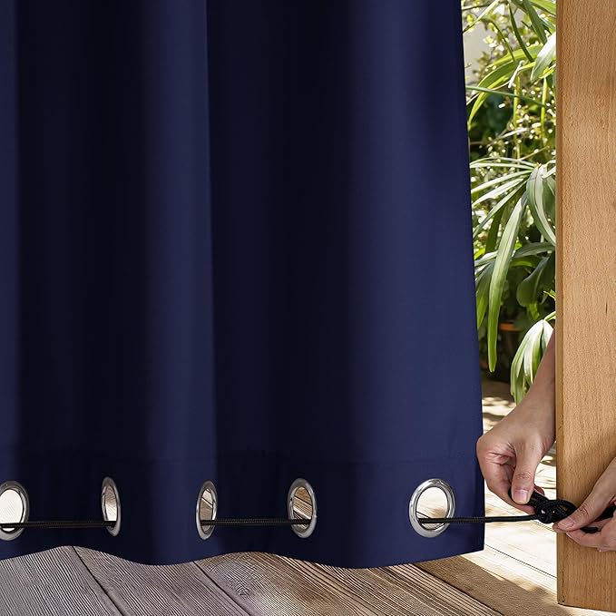 NICETOWN Canvas Outdoor Curtains by NICETOWN