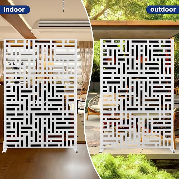 Outdoor Privacy Screen, Freestanding Privacy Fence Panels - Image 6
