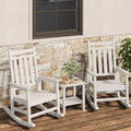 HDPE Rocking Chair Outdoor Set of 2 by Garvee