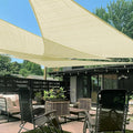 LOVE STORY 20' x 20' x 20' Triangle Shade Sail Sunshade Sail UV Block by LOVESTORY