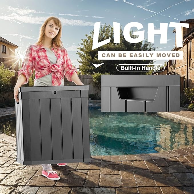 ROJIK Outdoor Storage Housing Deck Box - Image 3