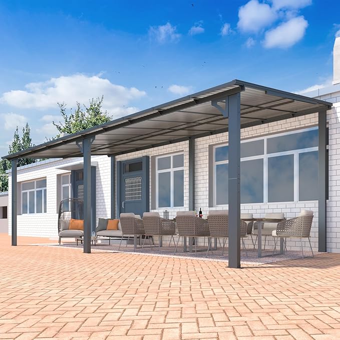 AECOJOY 20' x 10' Outdoo Gazebo Pergola by AECOJOY