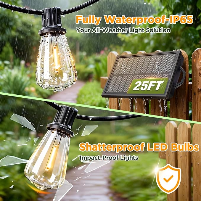 Solar String Lights Outdoor Waterproof - Image 4