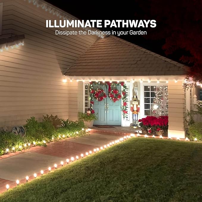 Christmas Light Yard Stakes Outdoor Light Stakes - Image 8