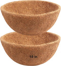 Y&M 2pcs 18“ Round Coconut Fiber Liner by YM