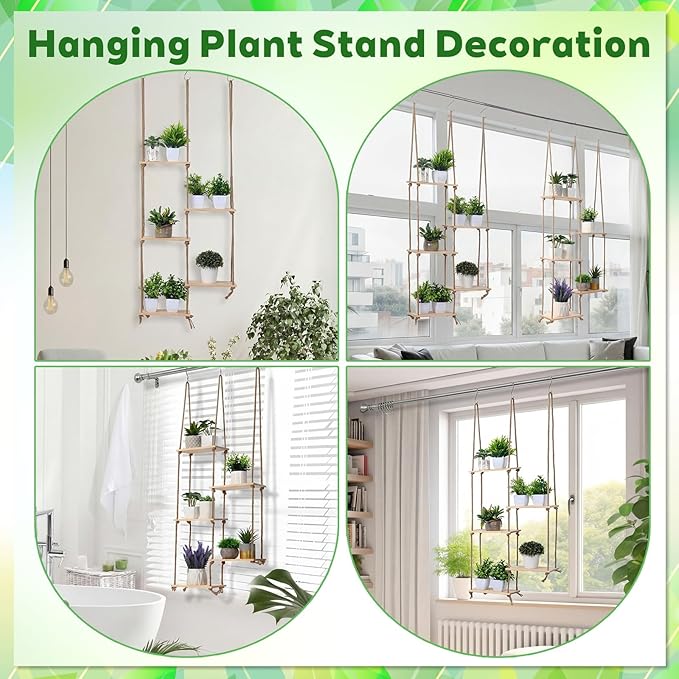 Novabright Window Hanging Plant Shelf - Image 5