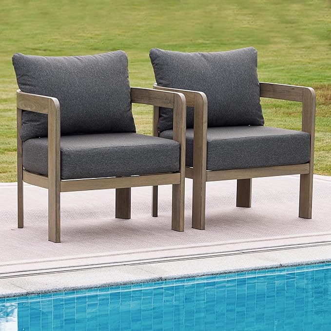 Outdoor Furniture Set, Metal Modern Outside Furniture - Image 8