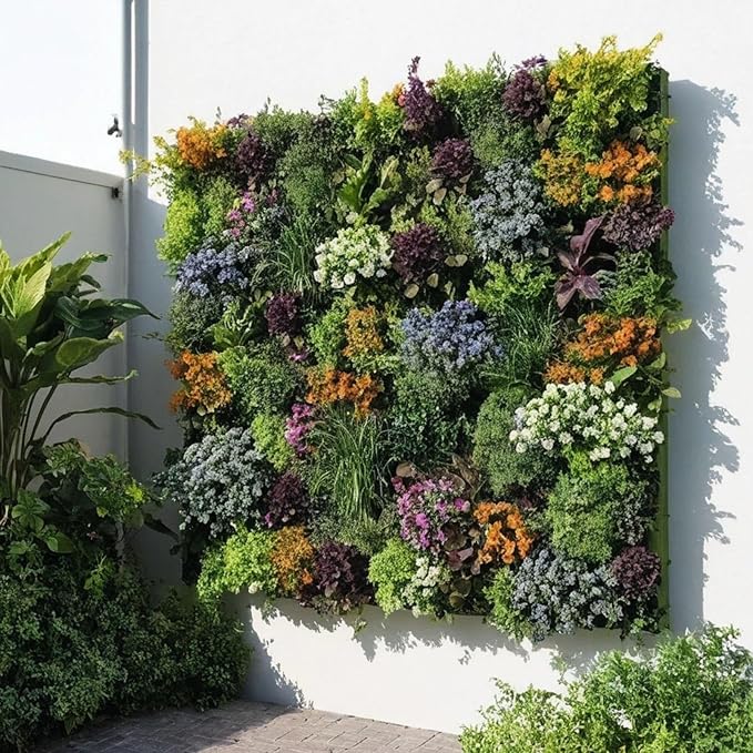 36 Pockets Living Wall Planter Indoor, Self Watering Wall Hanging Planters by Unknown