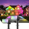 Solar Spot Lights Outdoor Color Changing, Christmas Landscape Spotlights by WENATY