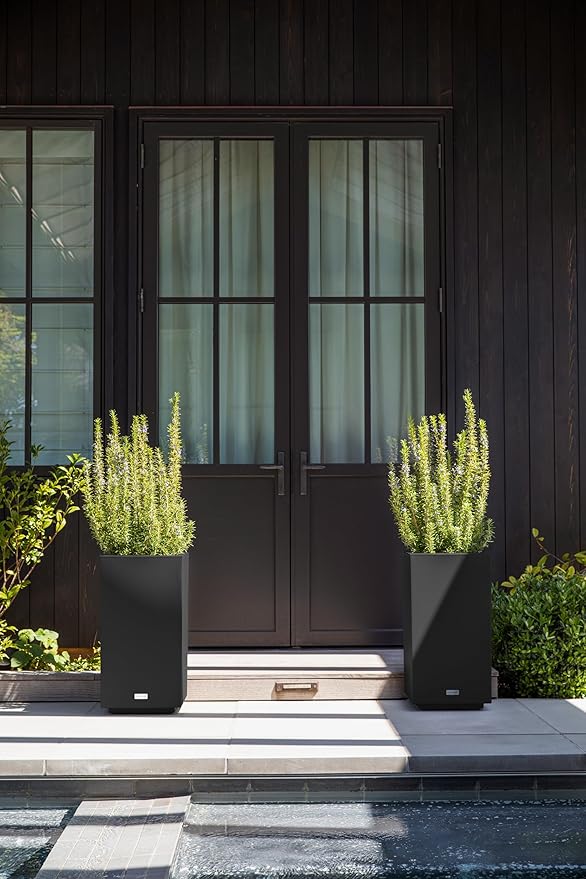 Veradek Block Series Pedestal Planter - Image 4
