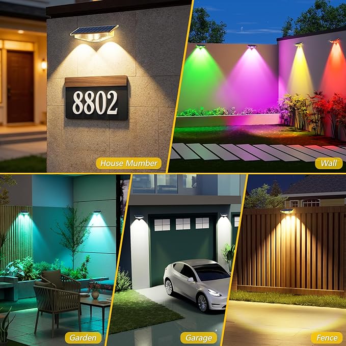 Solar Lights Outdoor for Mailbox, House Numbers, Sign - Image 7