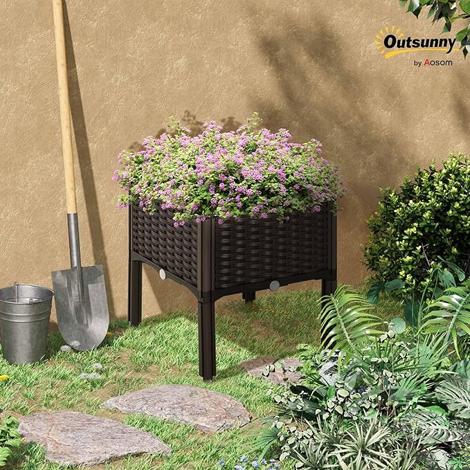 Outsunny 1 Piece Raised Garden Bed - Image 2