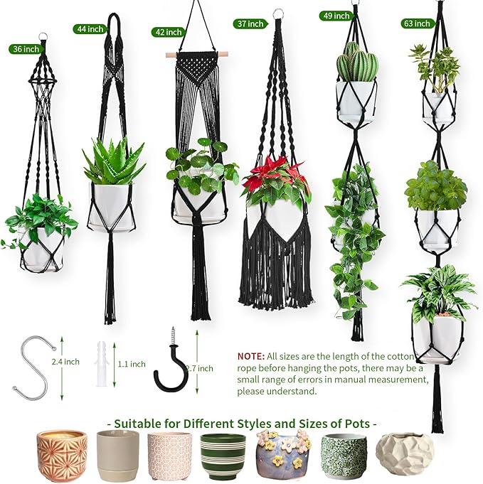 Macrame Plant Hangers - Image 7