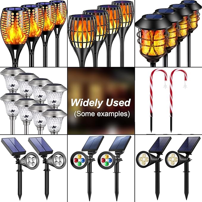 Metal Stakes Solar Lights Replacement Spike - Image 5
