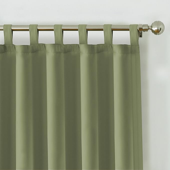 Elrene Home Fashions Matine Weatherproof Tab-Top Indoor/Outdoor Solid Color - Image 9