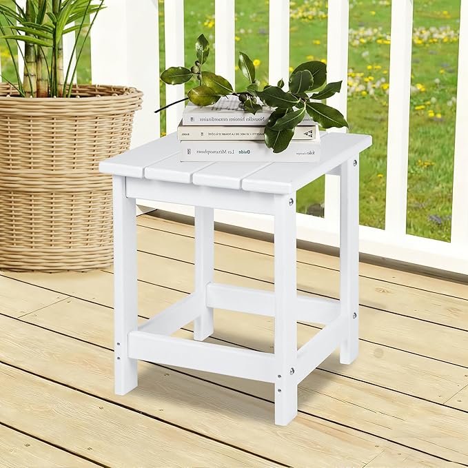 LZRS Adirondack Square Outdoor Side Table - Image 6