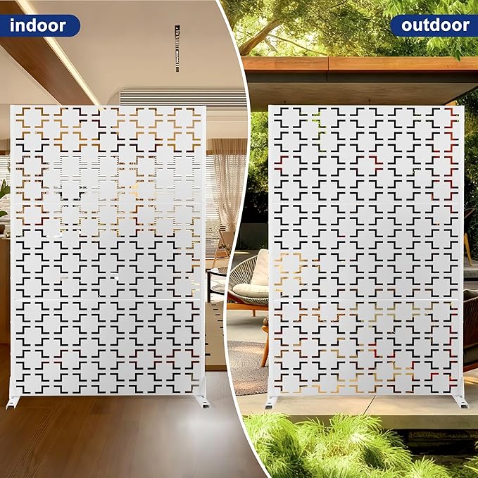 Outdoor Privacy Screen, Freestanding Privacy Fence Panels - Image 6