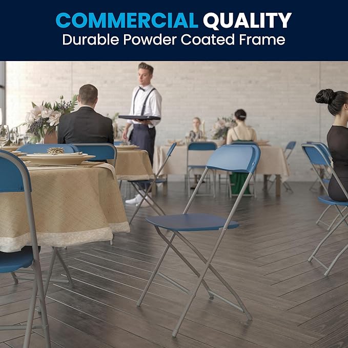 Flash Furniture Hercules Series Plastic Folding Chair - Image 9