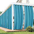 Outdoor Curtains for Patio Waterproof 6 Panels by RichSets