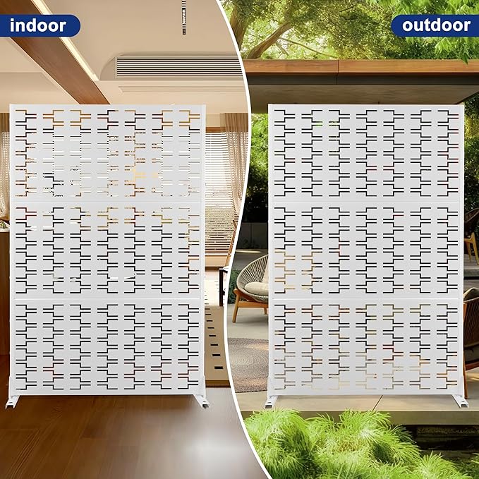 Outdoor Privacy Screen, Freestanding Privacy Fence Panels - Image 6