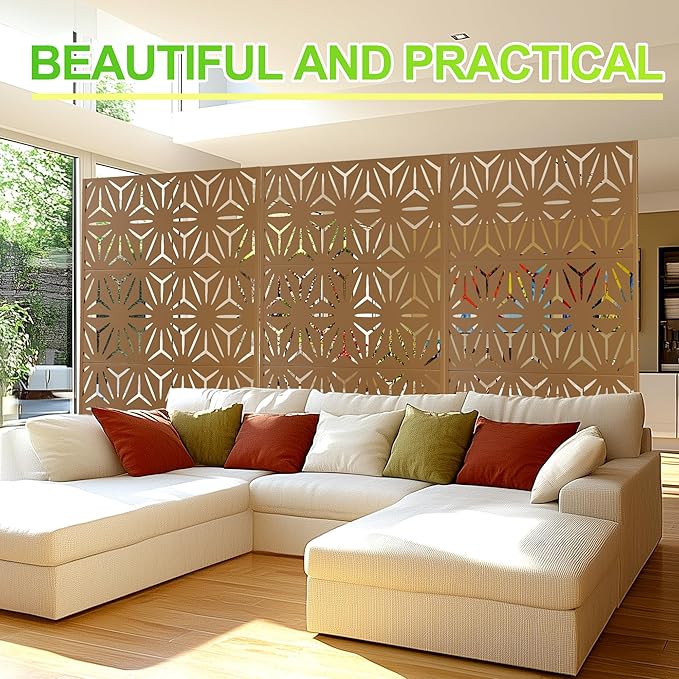 Outdoor Privacy Screen, Freestanding Privacy Fence Panels - Image 3