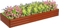 Outsunny Galvanized Raised Garden Bed, by Outsunny