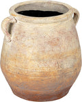 Creative Co-Op Whitewashed Terra-Cotta Urn by CreativeCo-Op