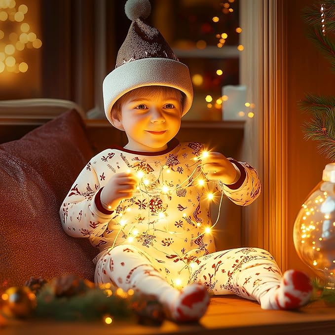 Fairy Lights Plug in, 99Feet 300LEDs Warm White String Lights, Waterproof - Image 7