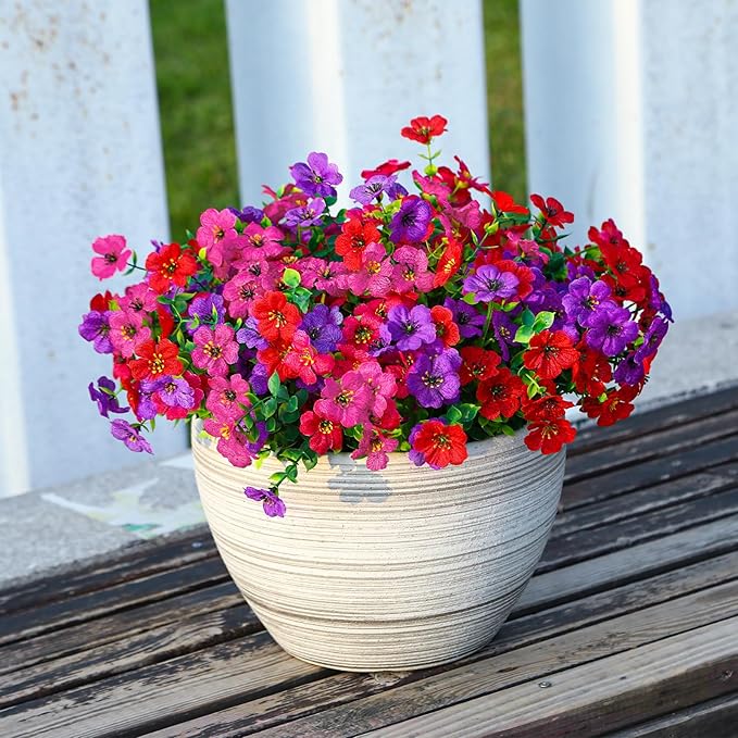 Alupssuc 48 Bundles Artificial Flowers - Image 5