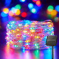 Minetom Solar String Lights for Outside, 33Ft 100 LED Outdoor Solar Fairy Lights by Minetom